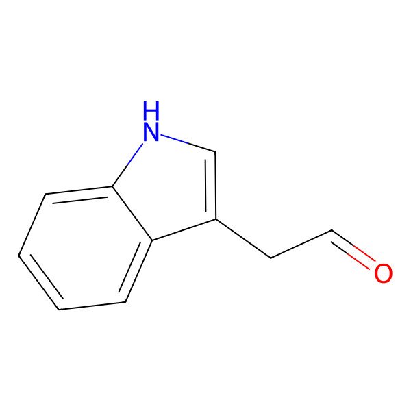 2D Structure of Indole-3-acetaldehyde