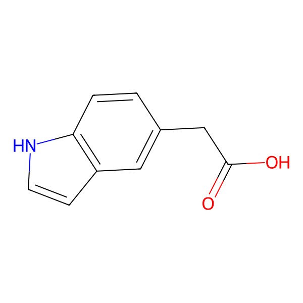 2D Structure of 2-(1H-Indol-5-YL)acetic acid 2D Structure of 2-(1H-Indol-5-YL)acetic acid