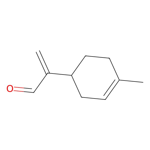 2D Structure of 2-[(1R)-4-methylcyclohex-3-en-1-yl]prop-2-enal