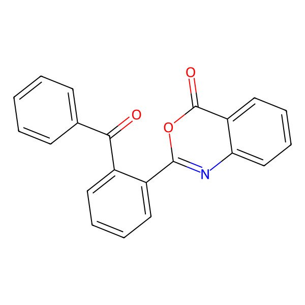 2D Structure of 2-(2-Benzoylphenyl)-4h-3,1-benzoxazinone 2D Structure of 2-(2-Benzoylphenyl)-4h-3,1-benzoxazinone