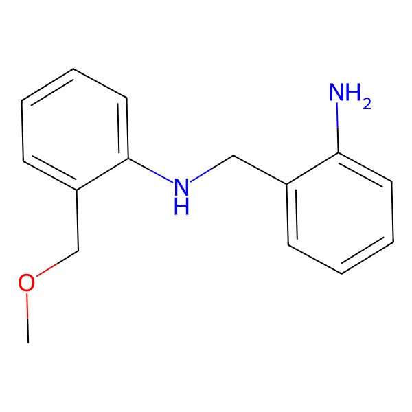 2D Structure of 2-[[2-(Methoxymethyl)anilino]methyl]aniline