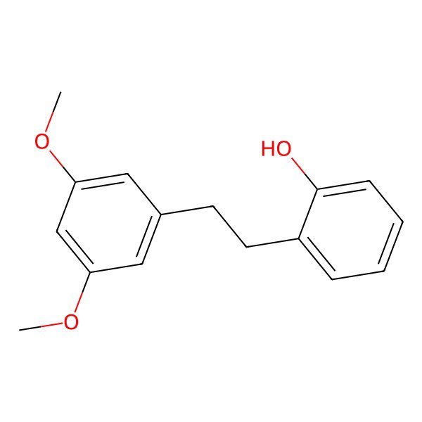 2D Structure of 2-[2-(3,5-Dimethoxyphenyl)ethyl]phenol