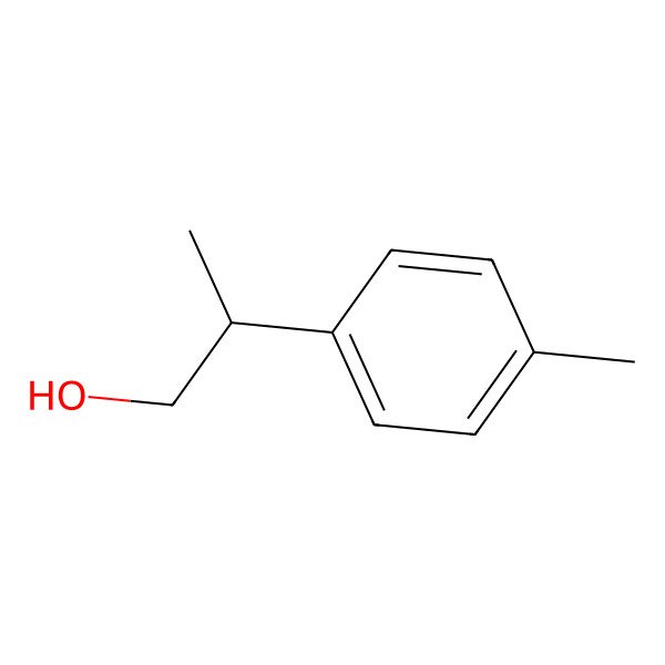 2D Structure of 2-(4-Methylphenyl)propan-1-ol 2D Structure of 2-(4-Methylphenyl)propan-1-ol