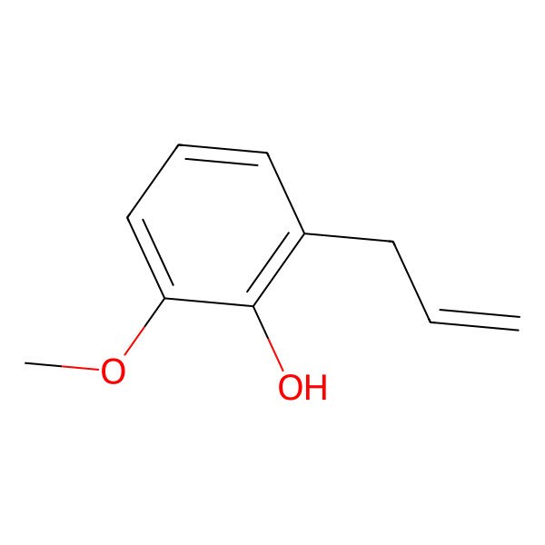 2D Structure of 6-Allylguaiacol