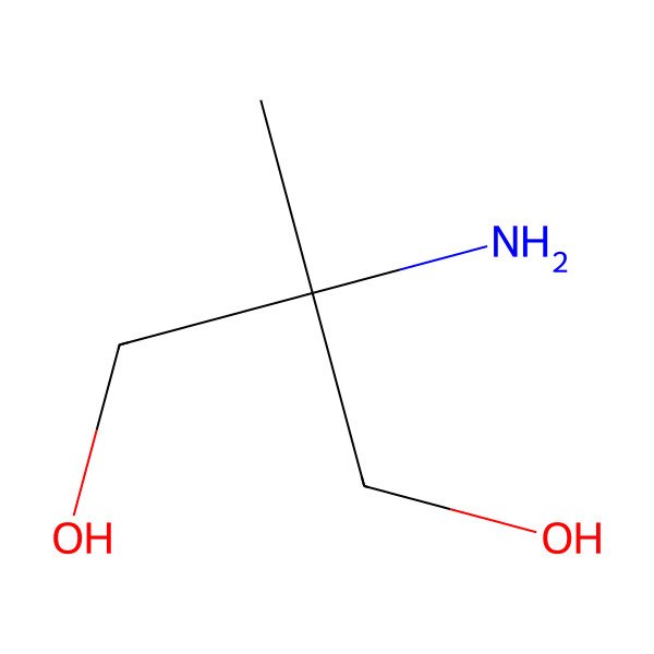 2D Structure of 2-Amino-2-methyl-1,3-propanediol