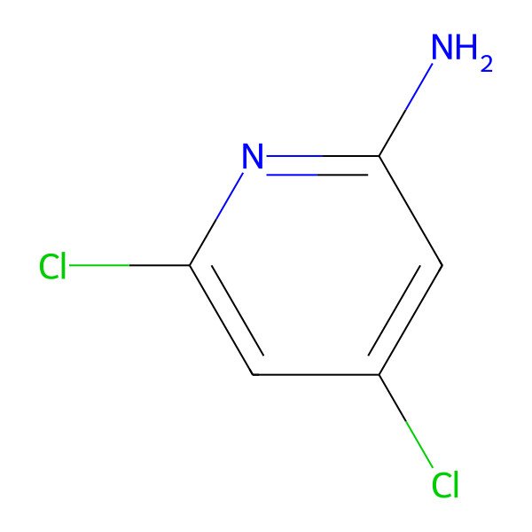 2D Structure of 2-Amino-4,6-dichloropyridine 2D Structure of 2-Amino-4,6-dichloropyridine