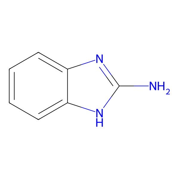 2D Structure of 2-Aminobenzimidazole