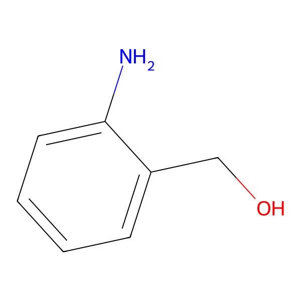 2D Structure of 2-Aminobenzyl alcohol