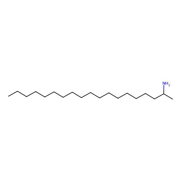 2D Structure of 2-Aminononadecane 2D Structure of 2-Aminononadecane