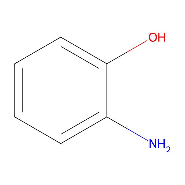 2D Structure of 2-Aminophenol