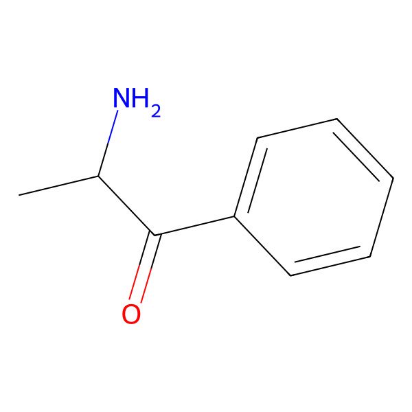 2D Structure of 2-Aminopropiophenone