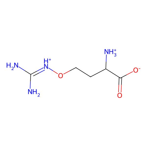 2D Structure of 2-Azaniumyl-4-(diaminomethylideneazaniumyloxy)butanoate 2D Structure of 2-Azaniumyl-4-(diaminomethylideneazaniumyloxy)butanoate