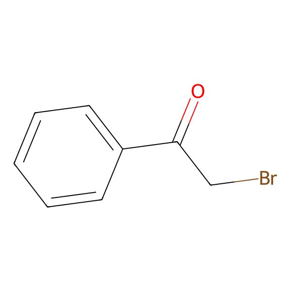 2D Structure of 2-Bromoacetophenone