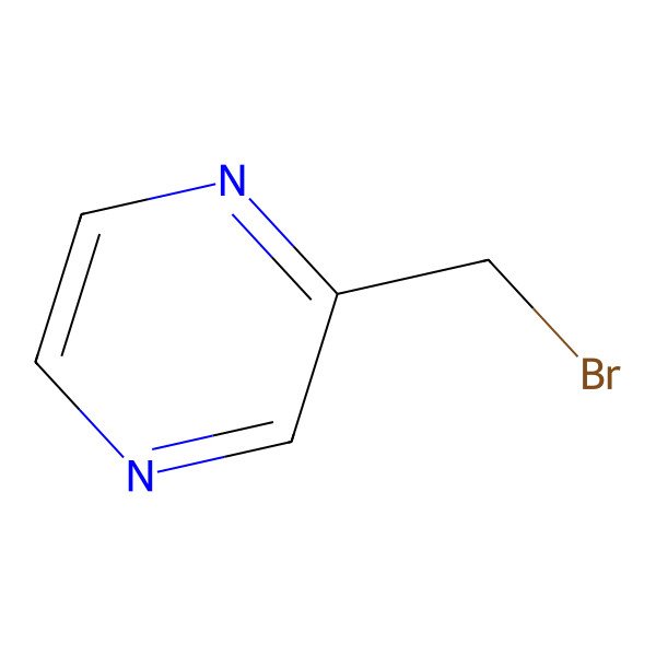 2D Structure of 2-(Bromomethyl)pyrazine
