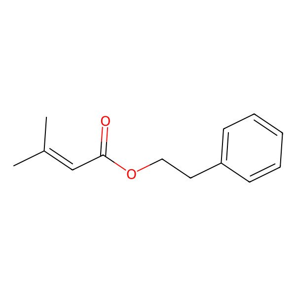 2D Structure of Phenethyl senecioate