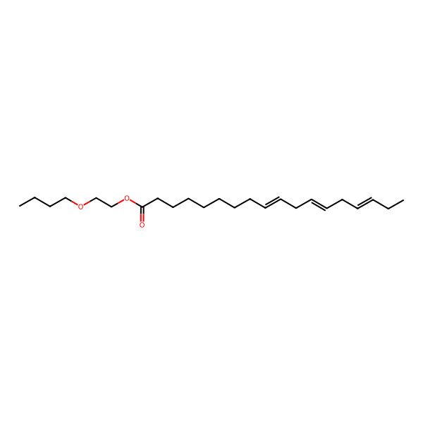 2D Structure of 2-Butoxyethyl linolenate