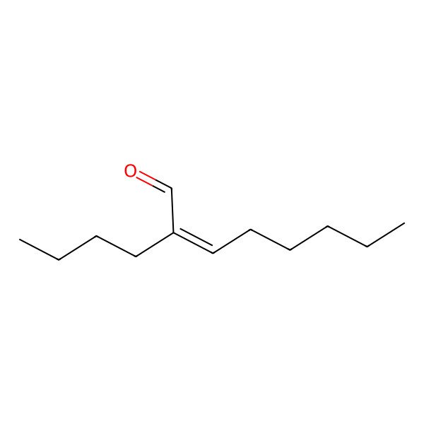 2D Structure of 2-Butyl-2-octenal 2D Structure of 2-Butyl-2-octenal