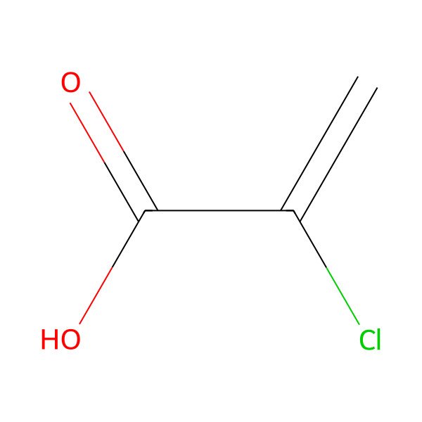 2D Structure of 2-Chloroacrylic acid 2D Structure of 2-Chloroacrylic acid