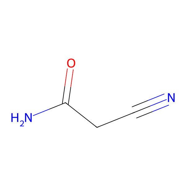 2D Structure of Cyanoacetamide 2D Structure of Cyanoacetamide