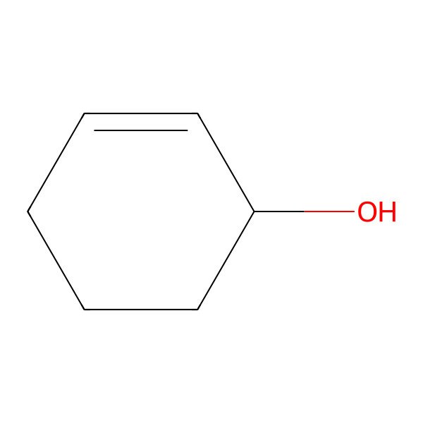 2D Structure of 2-Cyclohexen-1-ol, (1R)- 2D Structure of 2-Cyclohexen-1-ol, (1R)-