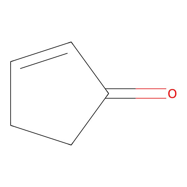 2D Structure of 2-Cyclopenten-1-one