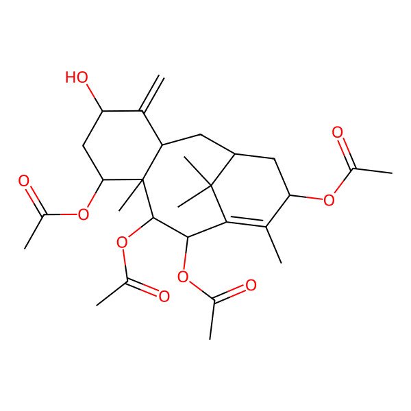 2D Structure of 2-Deacetoxydecinnamoyltaxinine J 2D Structure of 2-Deacetoxydecinnamoyltaxinine J