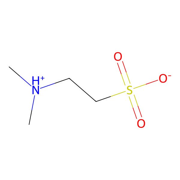2D Structure of 2-(Dimethylazaniumyl)ethanesulfonate 2D Structure of 2-(Dimethylazaniumyl)ethanesulfonate