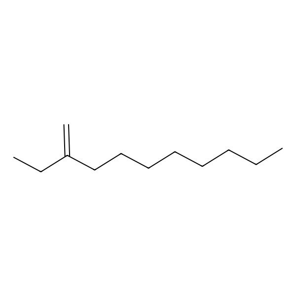 2D Structure of 2-Ethyl-1-decene