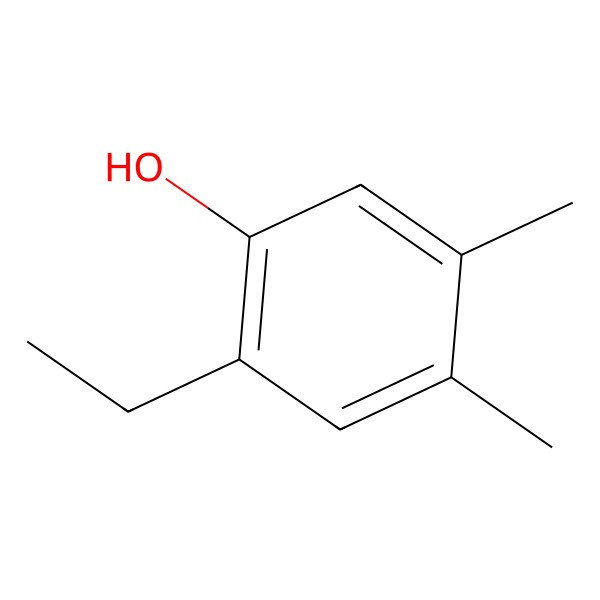 2D Structure of 2-Ethyl-4,5-dimethylphenol