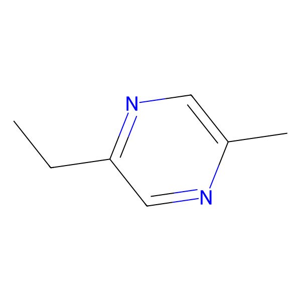 2D Structure of 2-Ethyl-5-methylpyrazine