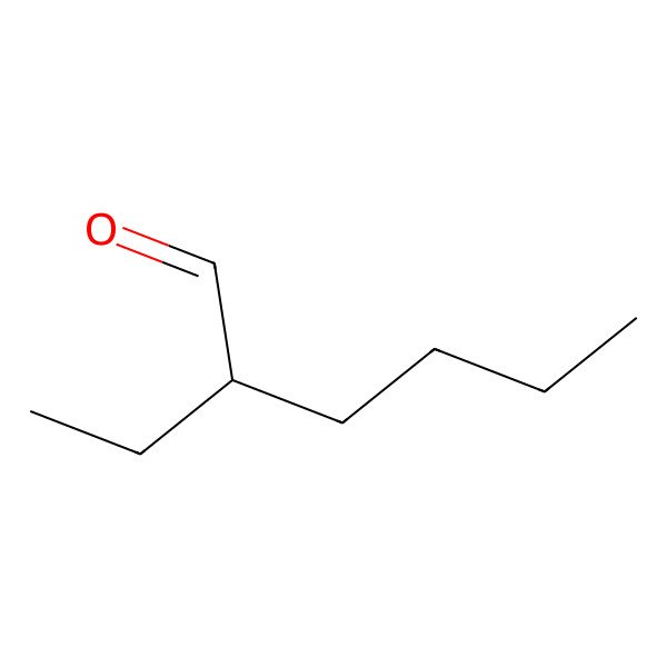 2D Structure of 2-Ethylhexanal 2D Structure of 2-Ethylhexanal
