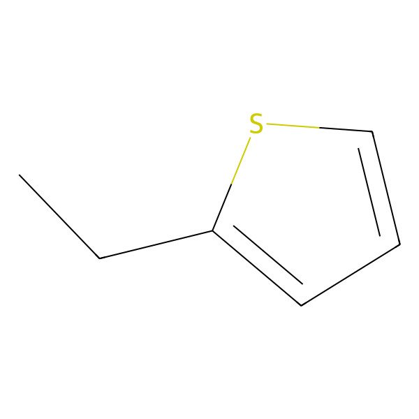 2D Structure of 2-Ethylthiophene