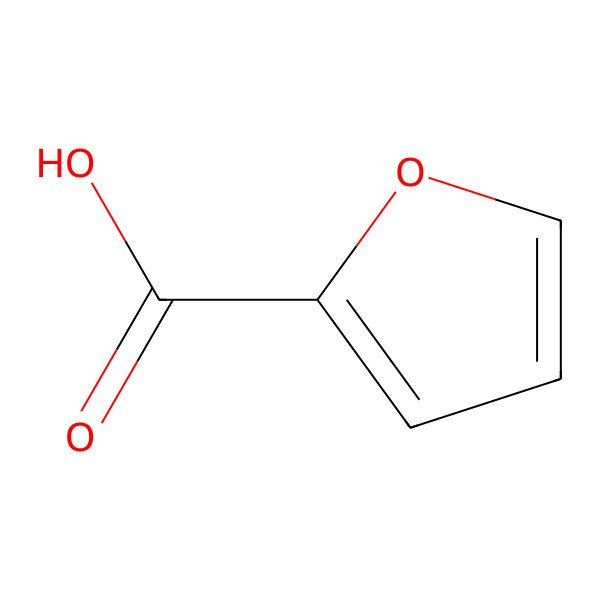 2D Structure of 2-Furoic acid