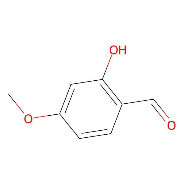 2D Structure of 2-Hydroxy-4-Methoxybenzaldehyde 2D Structure of 2-Hydroxy-4-Methoxybenzaldehyde