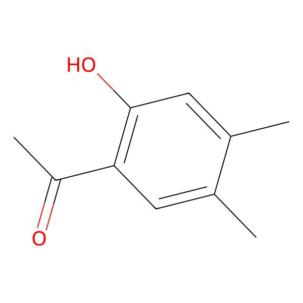 2D Structure of 2'-Hydroxy-4',5'-dimethylacetophenone