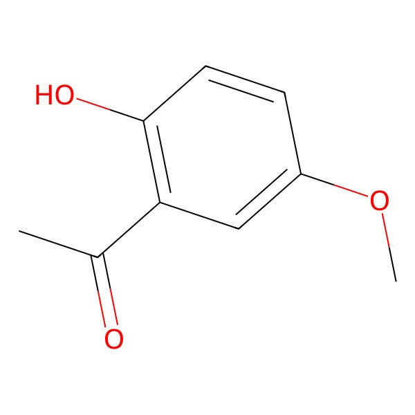 2D Structure of 2'-Hydroxy-5'-methoxyacetophenone
