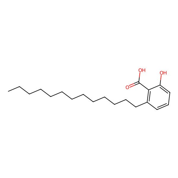 2D Structure of 2-Hydroxy-6-tridecylbenzoic acid 2D Structure of 2-Hydroxy-6-tridecylbenzoic acid