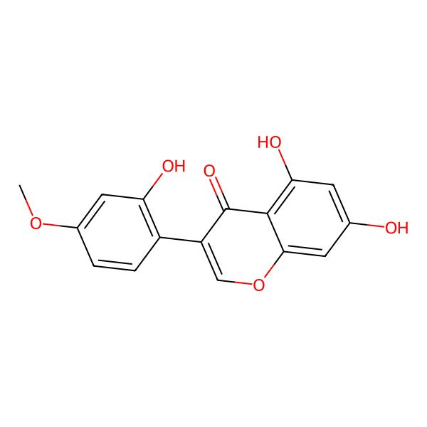 2D Structure of 2'-Hydroxybiochanin A