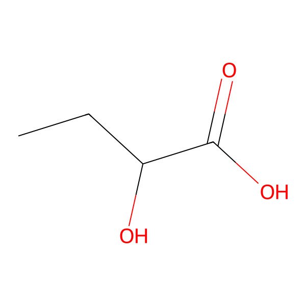 2D Structure of 2-Hydroxybutyric acid 2D Structure of 2-Hydroxybutyric acid