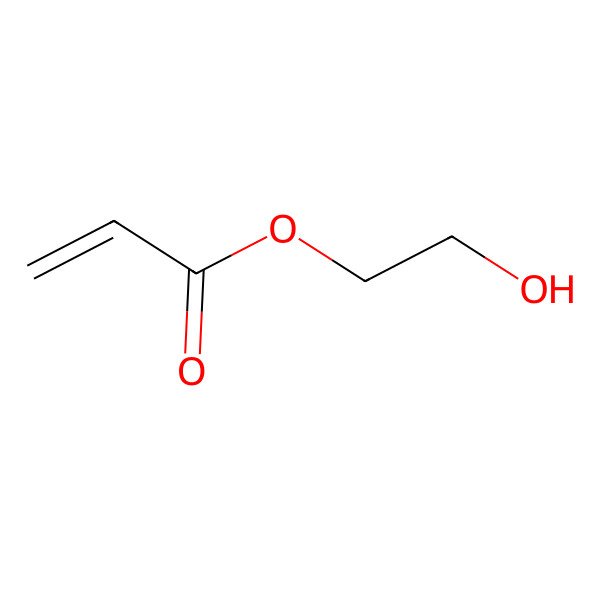 2D Structure of 2-Hydroxyethyl acrylate