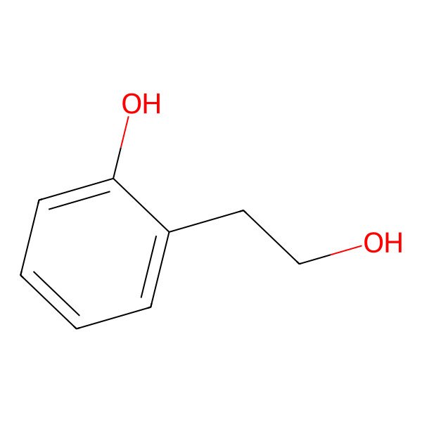 2D Structure of 2-Hydroxyphenethyl alcohol 2D Structure of 2-Hydroxyphenethyl alcohol