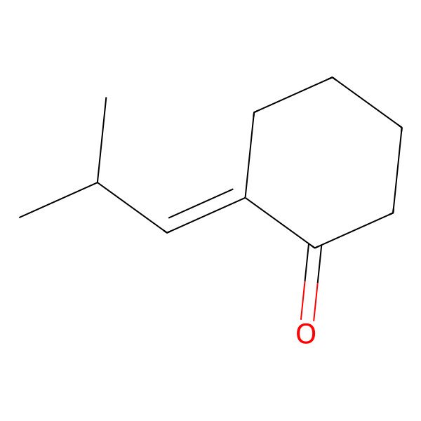 2D Structure of 2-Isobutylidenecyclohexanone