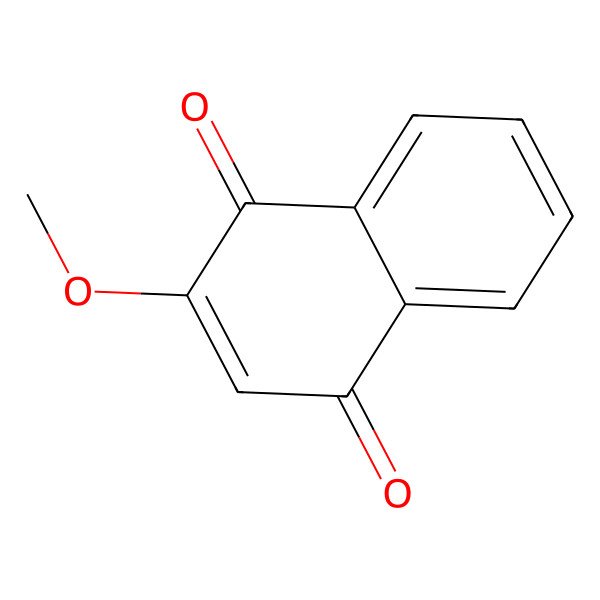 2D Structure of 2-Methoxy-1,4-naphthoquinone