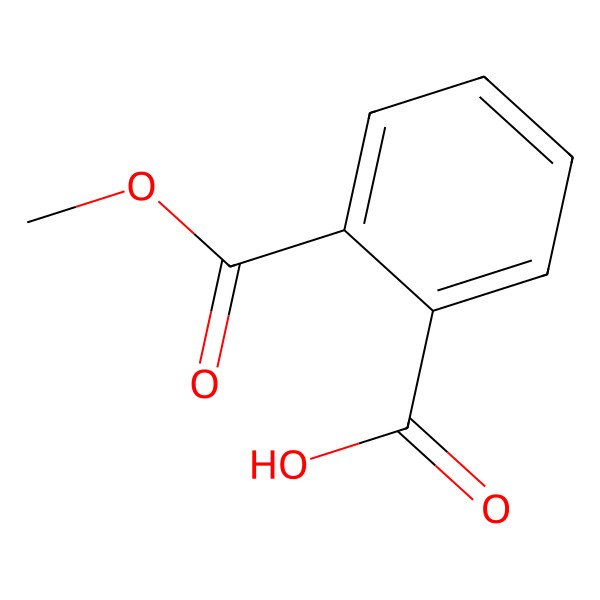 2D Structure of Monomethyl phthalate