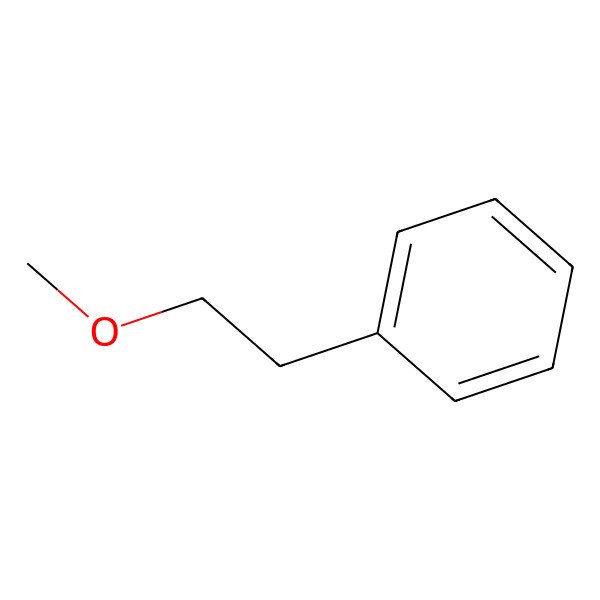 2D Structure of (2-Methoxyethyl)benzene