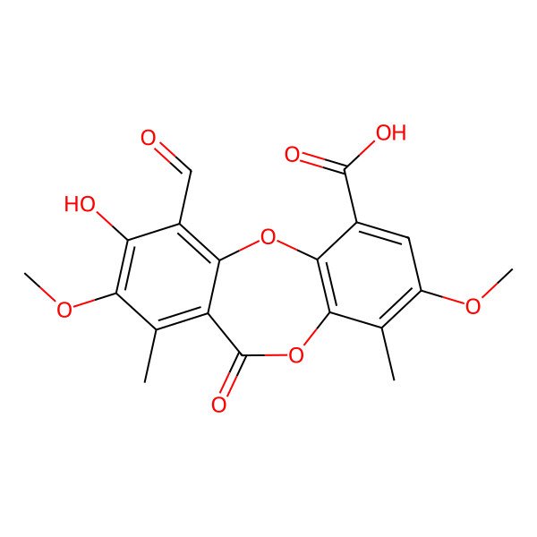 2D Structure of 2-Methoxypsoromic acid