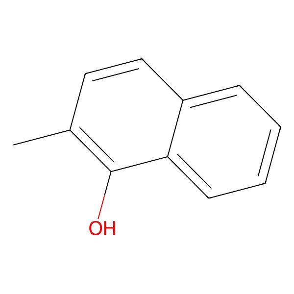 2D Structure of 2-Methyl-1-naphthol