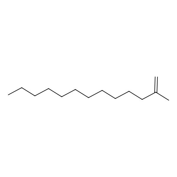 2D Structure of 2-Methyl-1-tridecene