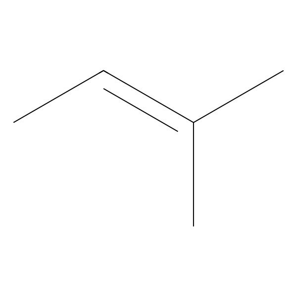 2D Structure of 2-Methyl-2-butene