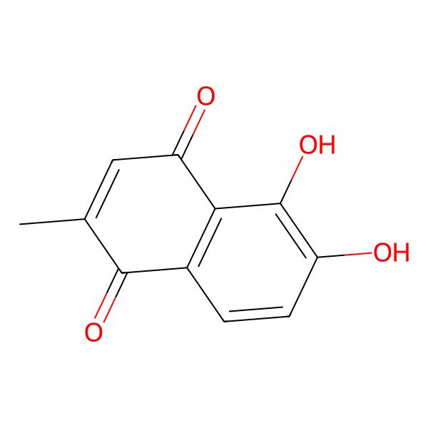2D Structure of 6-Hydroxy plumbagin 2D Structure of 6-Hydroxy plumbagin